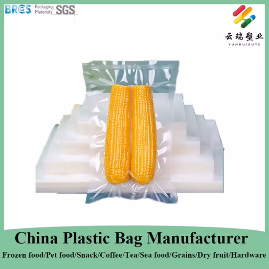 Resealable PE Vacuum Sealer Bags