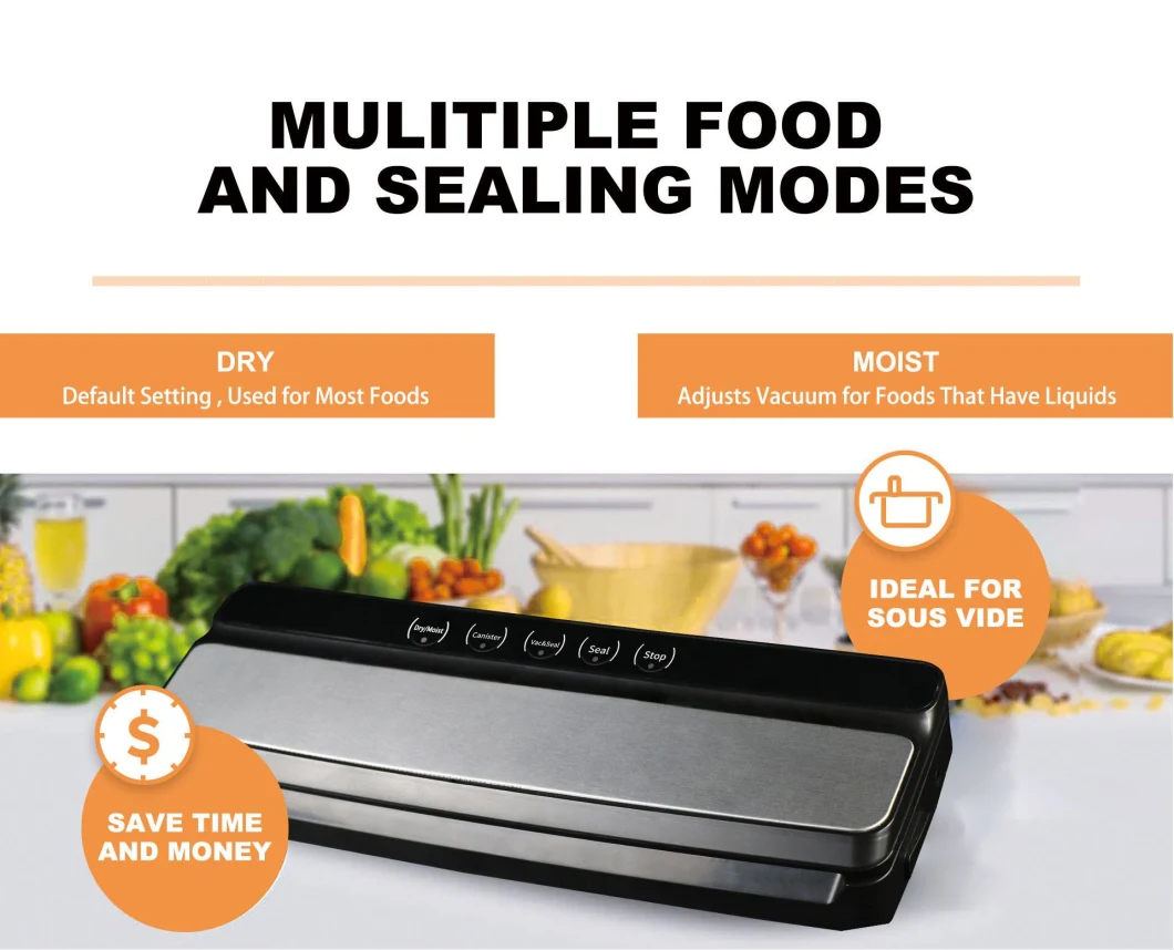 Ootd Portable Food Saver Low Price Vacuum Packaging Sealer