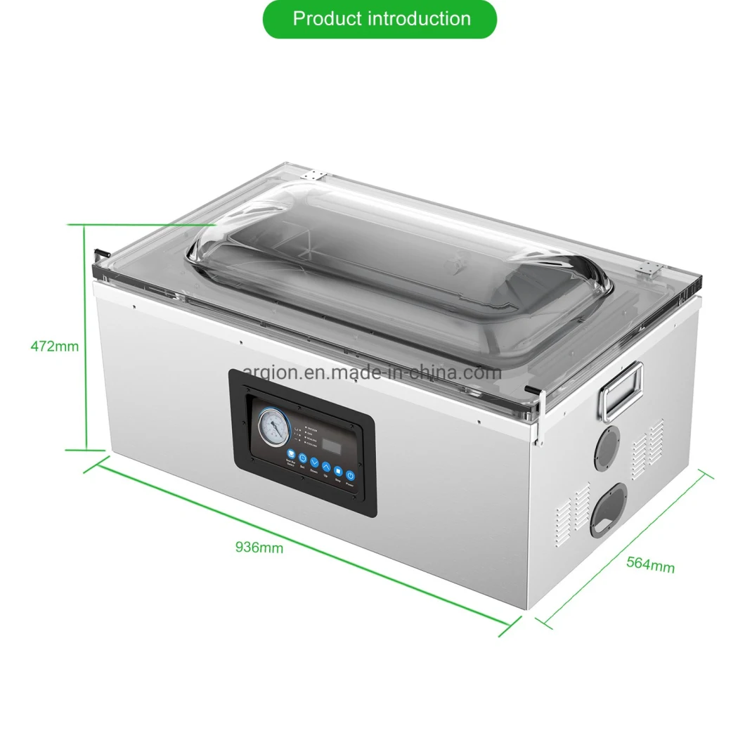 Kitchen Equipment Commercial Chamber Vacuum Sealing Food Packing Machine with CE/RoHS