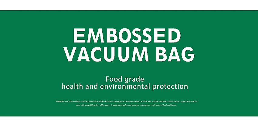 Food VAC Bags Vacuum Sealer Rolls Embossed Commercial Grade