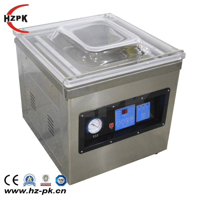 Dz-400t Tea Bag Food Vegetable Dry Fish Mini Desktop Vacuum Sealing Machine Price