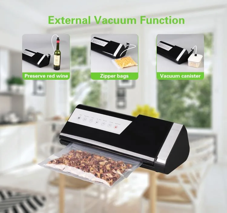 Kitchen Appliance Table Top Vacuum Packing Machine Automatic Packaging Machine Bag Sealer Food Vacuum Plastic Bag Packing Sous Vide Vacuum Sealer Price