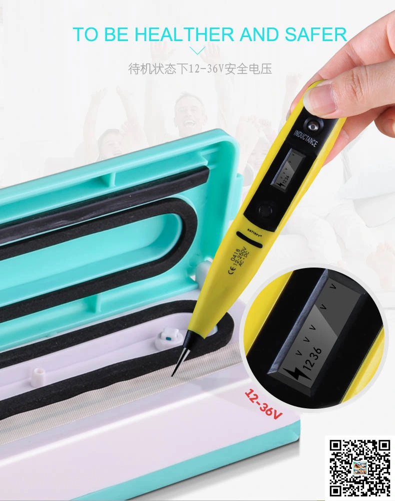Household Portable Handheld Vacuum Food Sealer with Plastic Bag