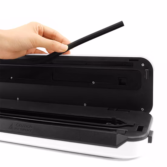 Ootd Handheld Vacuum Sealer with Double Pump and BPA Free Vacuum Bags for Food Packaging and Sous Vide Cooking