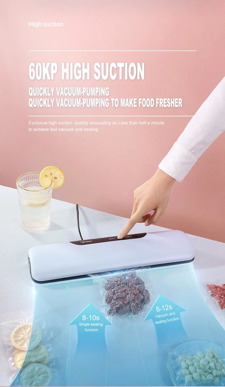 Ootd Market Multi-Function Vacuum Food Sealers Vacuum Portable Home Vacuum Sealer