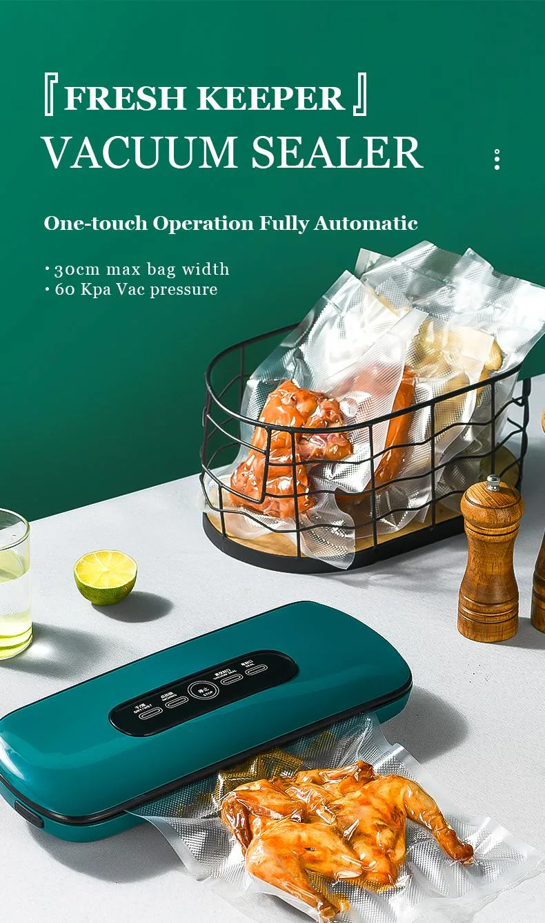 Ootd Durable and Portable Vacuum Sealer for Keeping Food Fresh