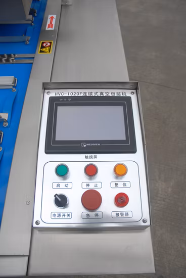Hvb-1020f/2-G Hualian Manufacturer CE Certificate Food Sealer Gas Flushing Vacuum Packing/Packaging Machine