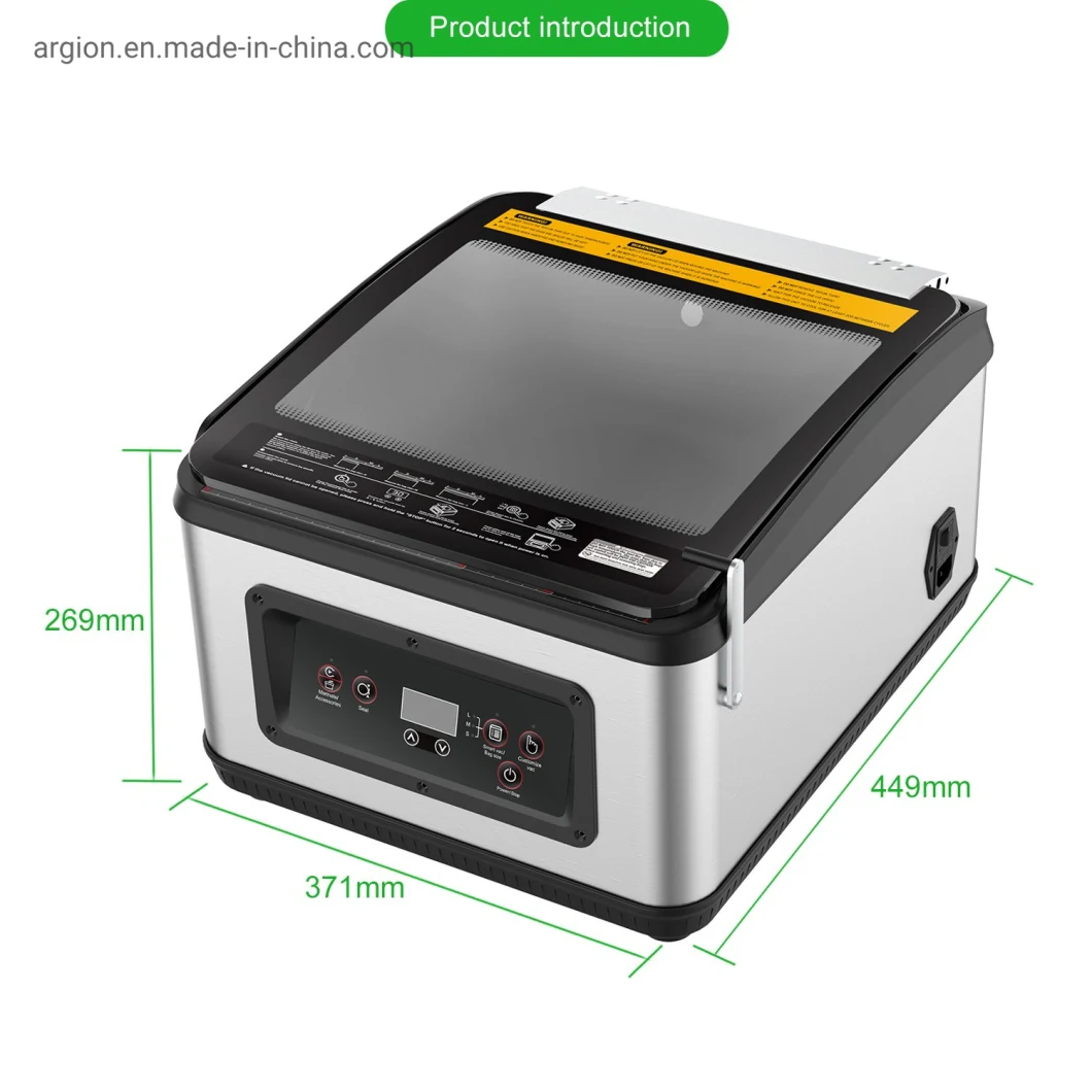 Restaurant Equipment Commercial Home Tabletop Compact Vacuum Sealer for Dry Wet Food