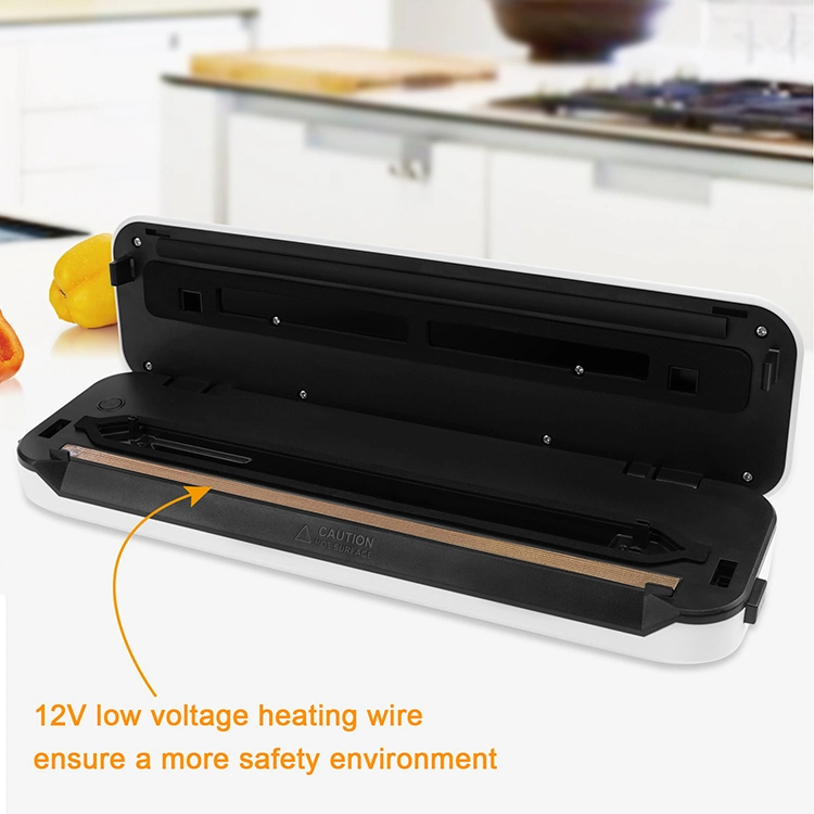 Portable Vacuum Sealer with Built-in Cutter and BPA Free Vacuum Bags for Food Packaging Sous Vide Cooking and Vacuum Food Saver