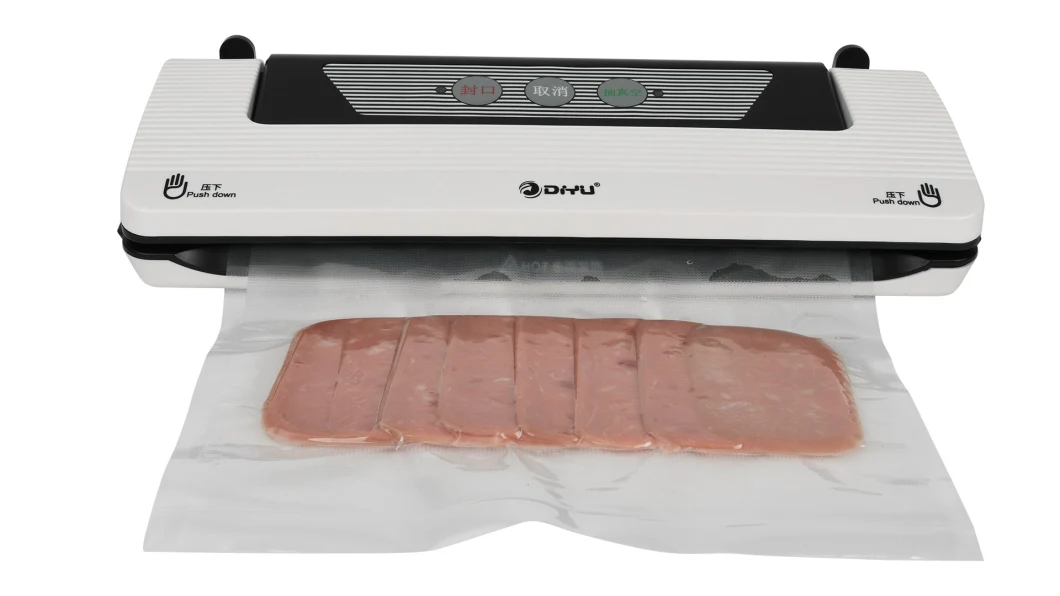 Kitchenware Electric Automatic Food Saver Vacuum Sealer Machine for Food Preservation