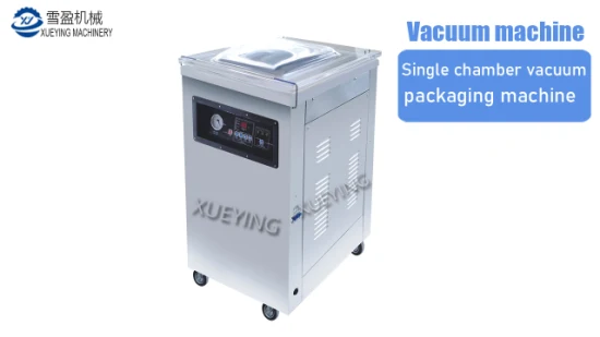 Single Chamber vacuum Sealer Machine, Vacuum Packing Sealing Machine for Food Packaging