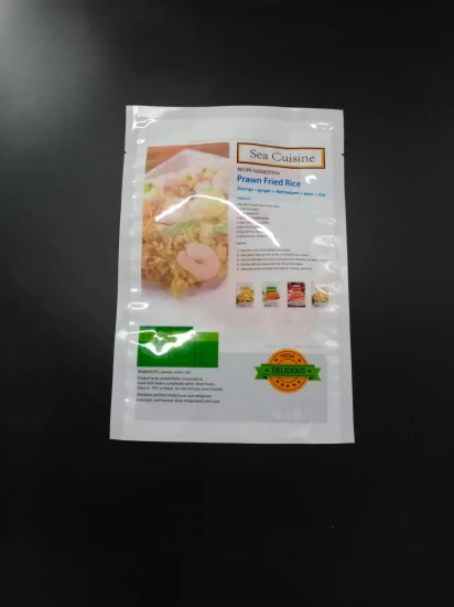 Manufacturers Supply Food Grade Plastic Resealable Vacuum Food Bags for Seafood Packaging