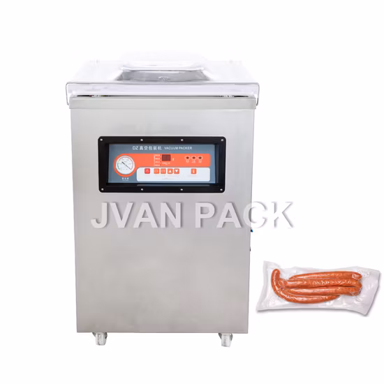 Dz-400 Semi Automatic Commercial Packing Sealer Single Chamber Vacuum Packaging Machine Vacuum Sealer